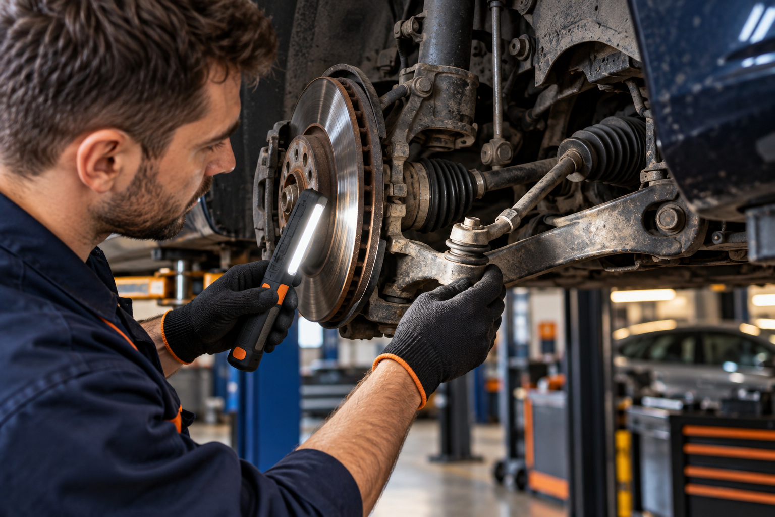 zgomote la directie auto